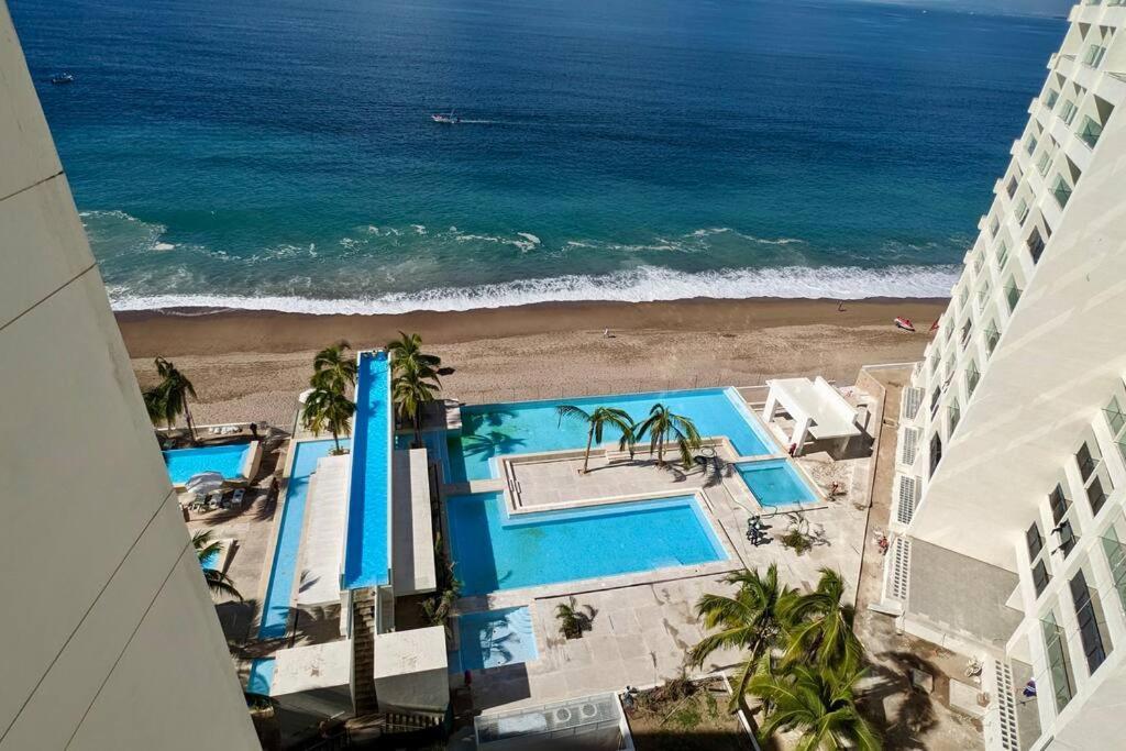 Harbor 13008A Artistic Beachfront Studio By Moikkarentals Puerto Vallarta Exterior foto